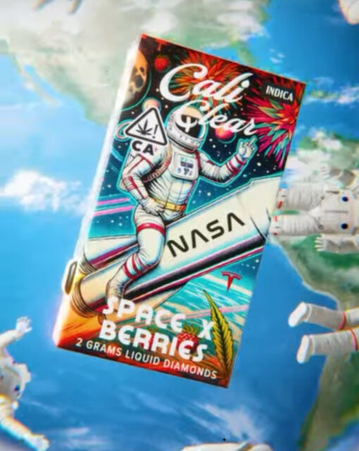 Cali Clear Space X Berries 2G Disposable