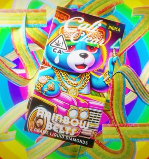 Cali Clear Rainbow Belt 2G Disposable