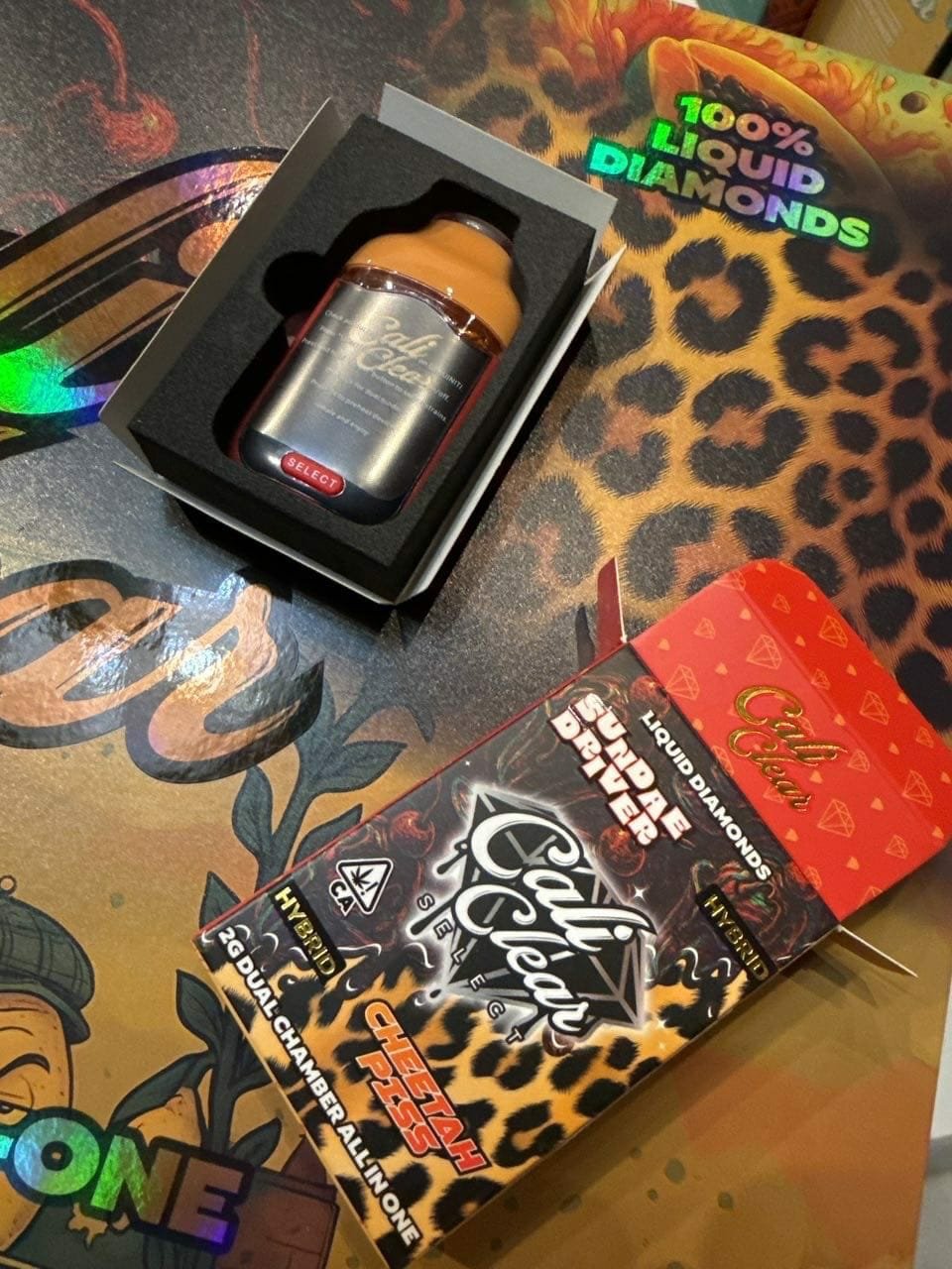 Cali Clear Sunday Driver X Cheetah Piss 2G Disposable
